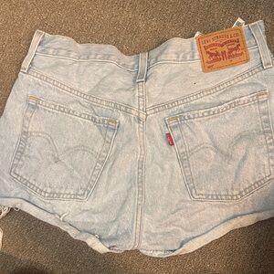 Levi's Women's 501 size 28 Classic Light Blue Jean Shorts
